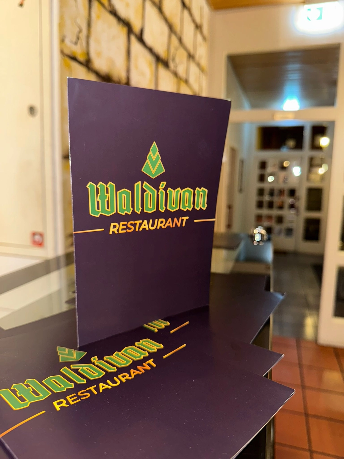 Waldivan - Restaurant - Menükarte