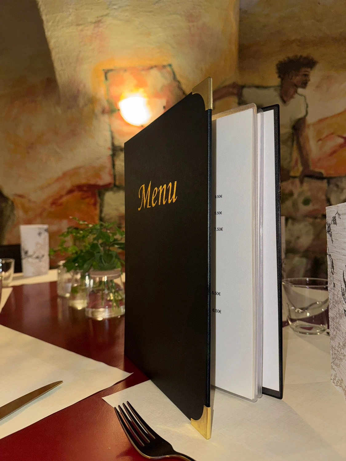 Waldivan – Restaurant – Speisekarte